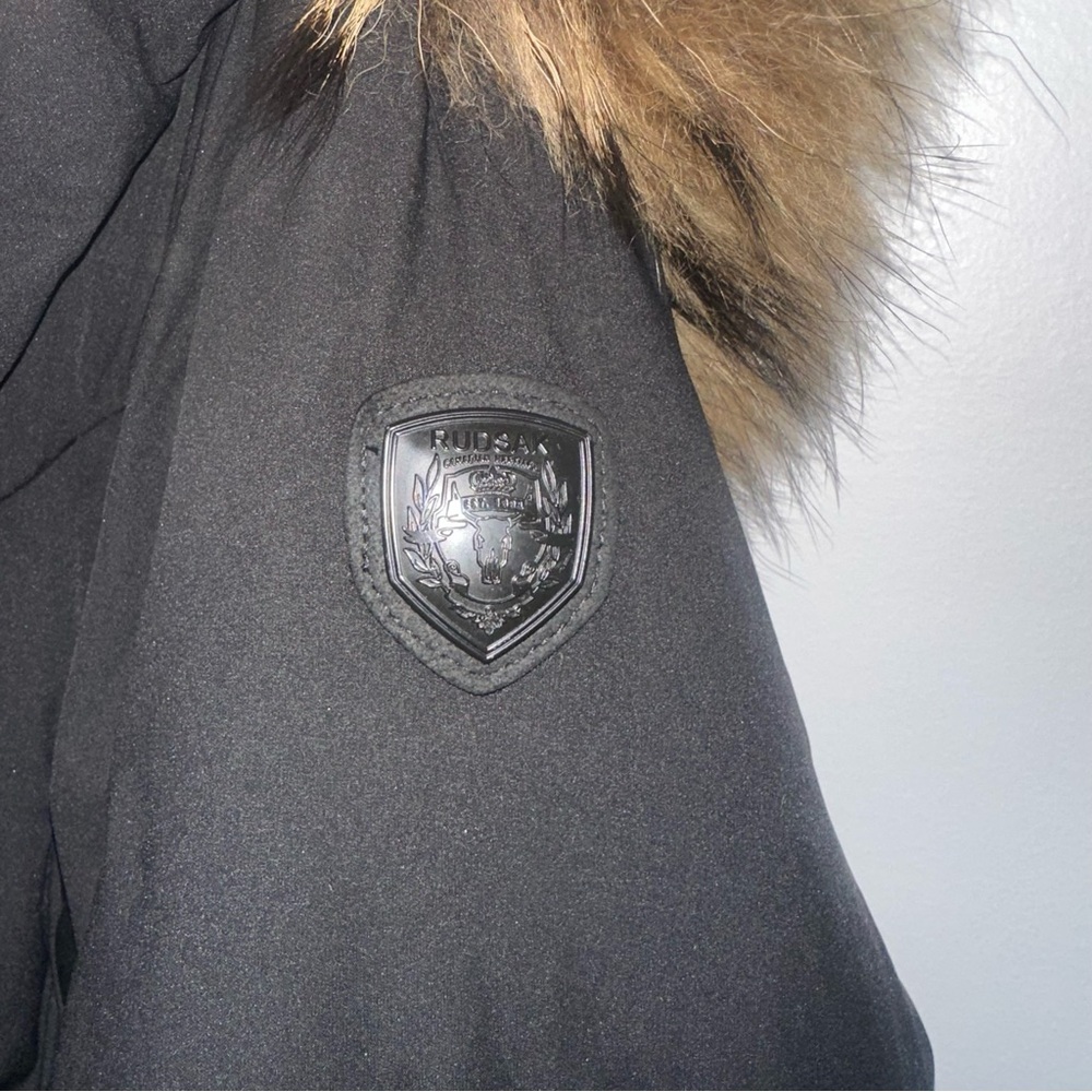 RUDSAK Moda Parka Black Puffer Jacket - Picture 6 of 10